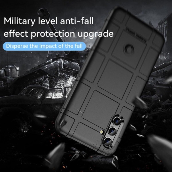 Rugged Shield Suojakotelo Samsung Galaxy A13 5G - Musta Black