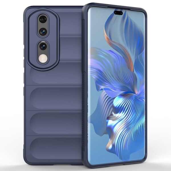 Blødt grebsformet cover til Honor 90 Pro - Blå Blue