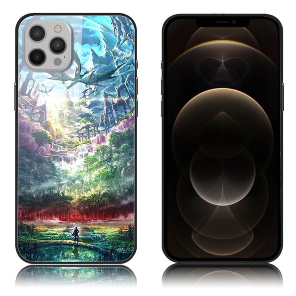 Fantasy iPhone 12 Pro Max skal - Drake multifärg
