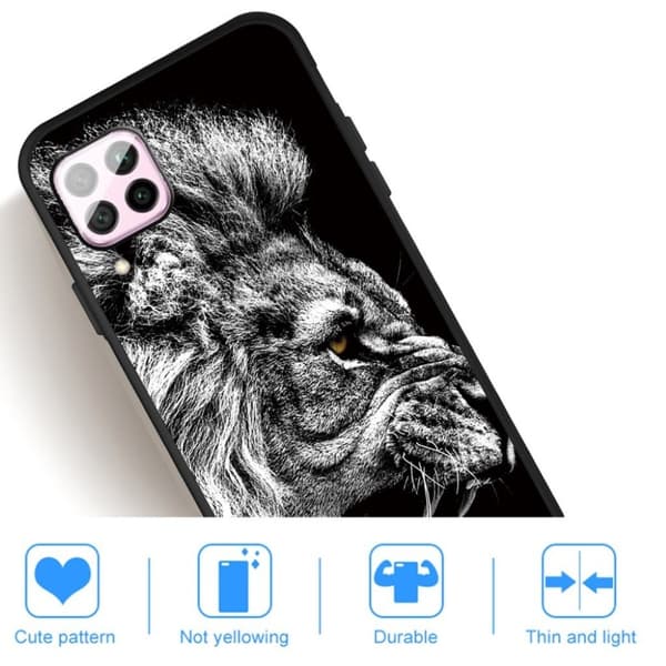Imagine Huawei P40 Lite / Nova 6 SE deksel - Løve Multicolor