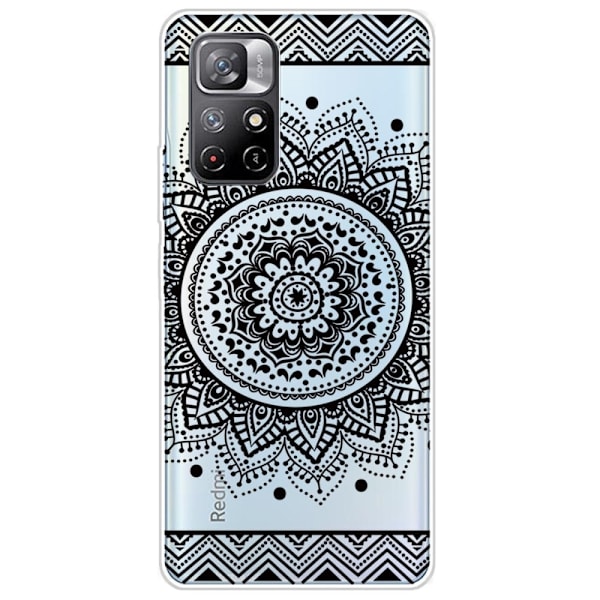 Deco Xiaomi Redmi Note 11T 5G / Note 11s 5g Etui - Mandala Blomst Black