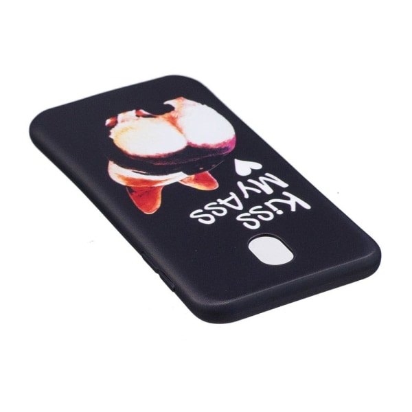 Samsung Galaxy J7 (2017) trendikäs suojakuori - Possun takapuoli Multicolor
