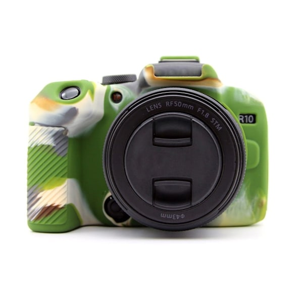 Canon EOS R10 silikonisuojus - Naamiointi Green