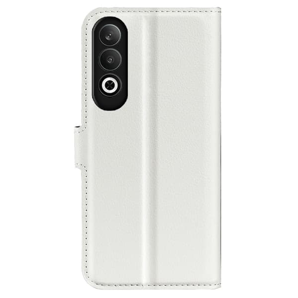 Classic OnePlus Nord CE4 / Oppo K12 flip etui - Hvit White