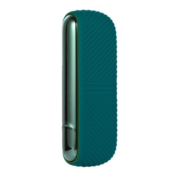 IQOS ILUMA silicone cover + side cover - Green / Electroplate Bl Grön