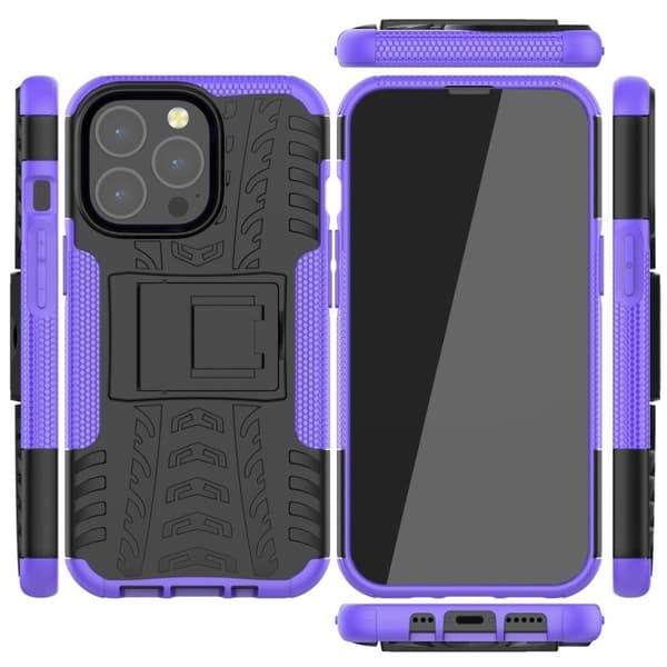 Offroad iPhone 13 Pro deksel - Lilla Purple