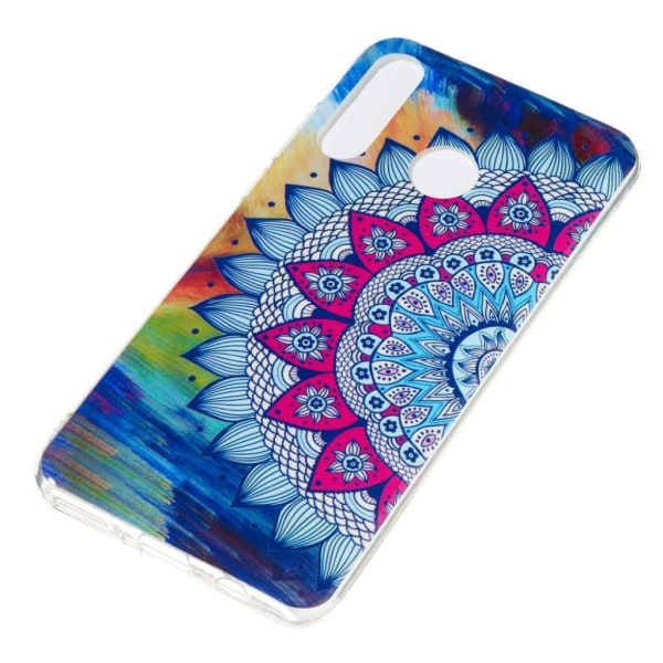 Huawei P30 Lite noctilucent case - Flower Pattern Multicolor