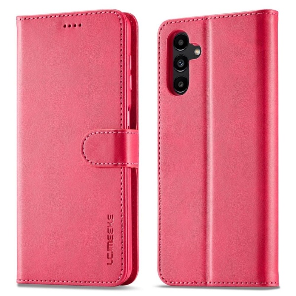 LC.Imeeke Samsung Galaxy A13 5G Flip Etui - Rød Red