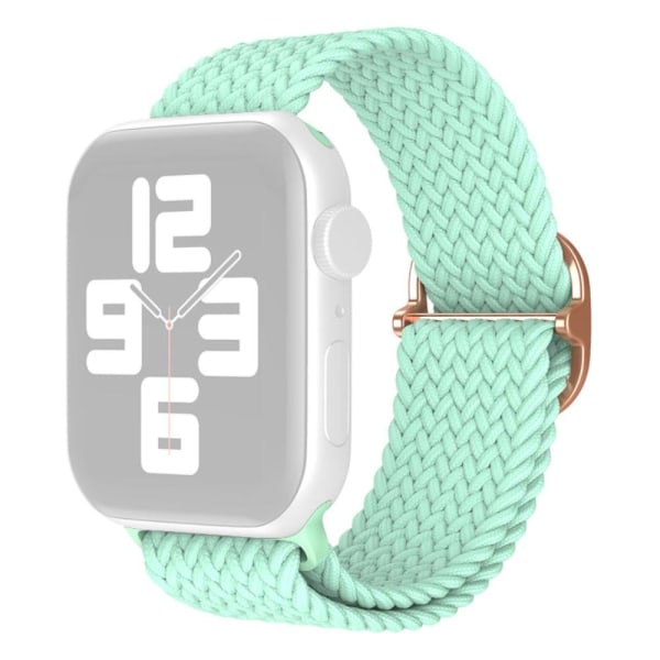 Apple Watch (41mm) nylon watch strap - Mint Green Grön