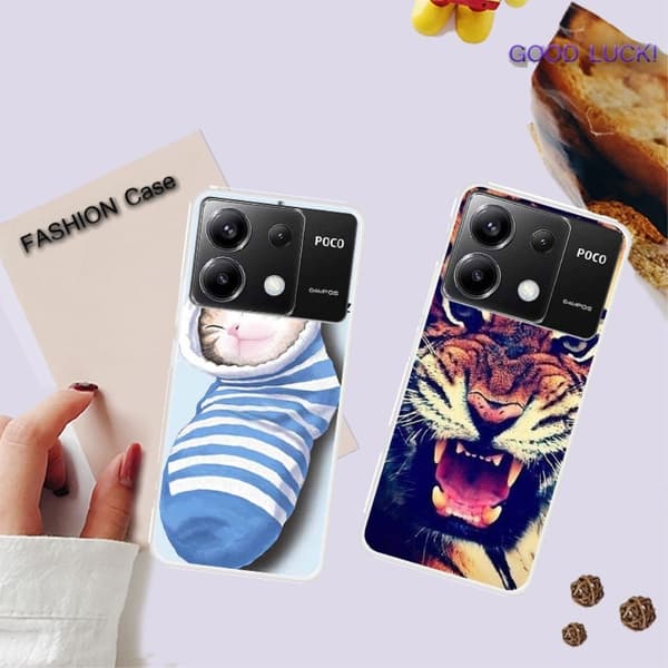 Imagine Xiaomi Redmi Note 13 Pro 5G  / Xiaomi Poco X6 kotelot - Leijona Brown