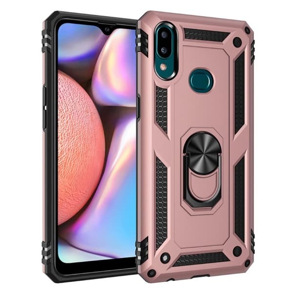 Bofink Combat Samsung Galaxy A10s cover – Rødguld Pink