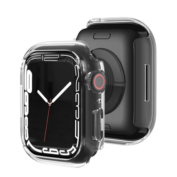 Apple Watch (41 mm) elegant rammedeksel - Gjennomsiktig Transparent