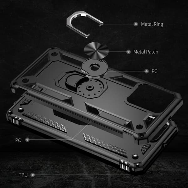 Bofink Combat Motorola Moto G54 kotelot - Musta Black