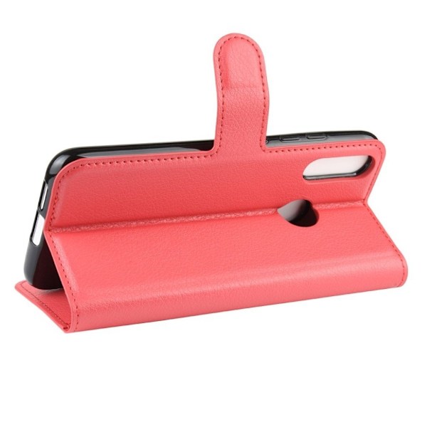 Alpha Motorola Moto E6 Plus flip etui - Rød Red