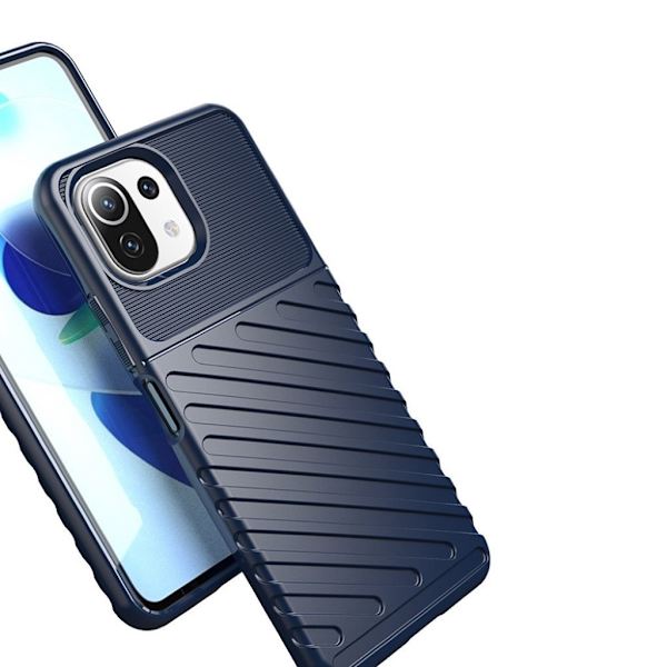 Thunder Xiaomi Mi 11 Lite 5G / Mi 11 Lite Etui - Blå Blue