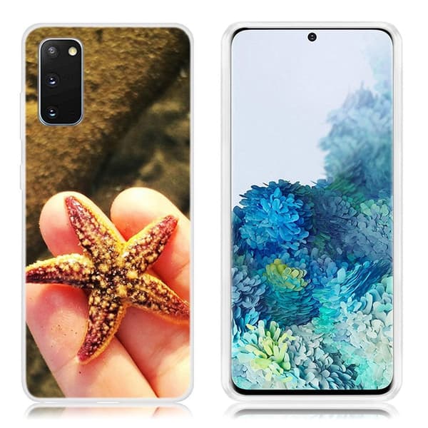Deco Samsung Galaxy S20 Etui - Starfish Brown