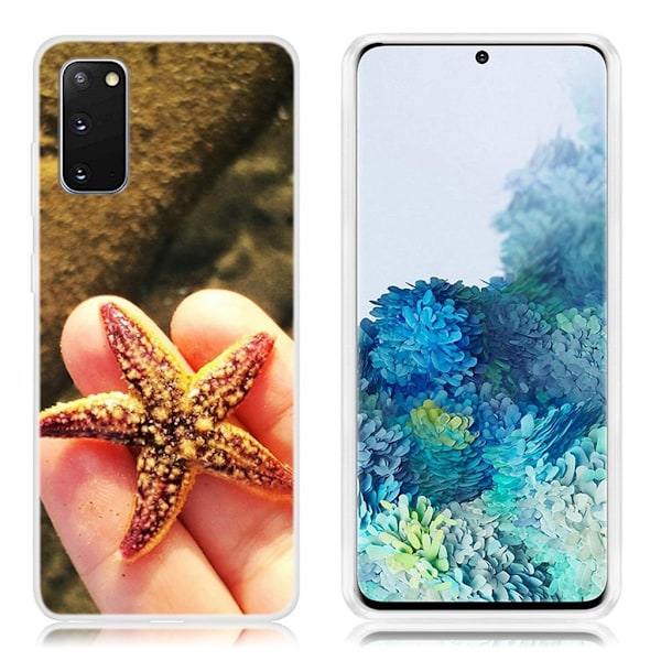 Deco Samsung Galaxy S20 skal - Sjöstjärna Brun