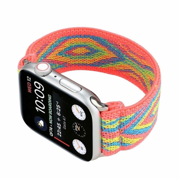 Apple Watch Series 6 / 5 40mm trasa mönster klockarmband - roseTribal diamant multifärg