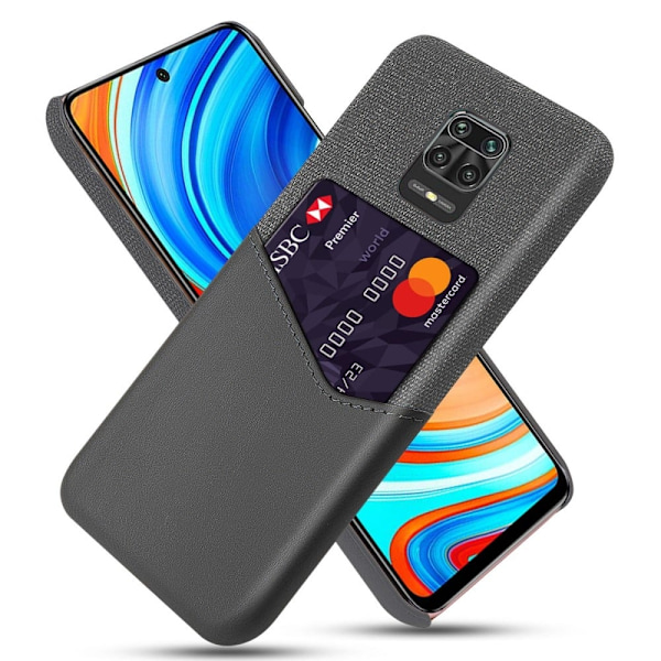 Bofink Xiaomi Redmi Note 9 Pro Max / 9 Pro / 9s Kort Skal - Grå Silvergrå