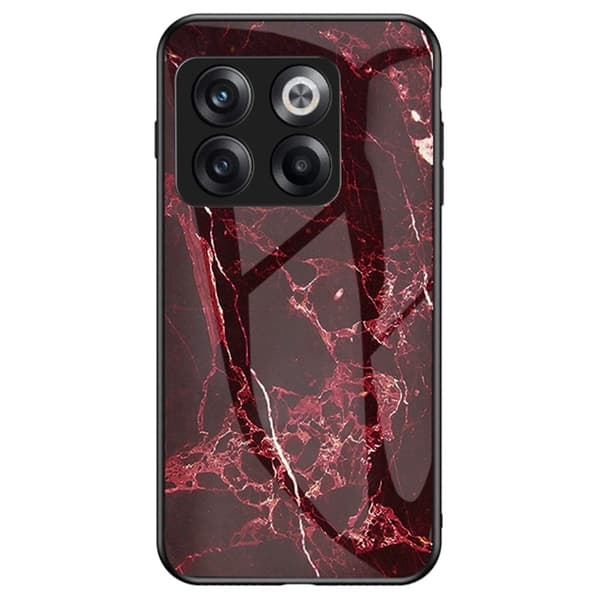 Fantasy Marble OnePlus Ace Pro / 10t Deksel - Blood Rød Klinkekule Red