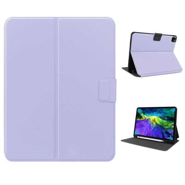 iPad Pro 11 inch (2020) / (2018) durable leather flip case - Pur Lila