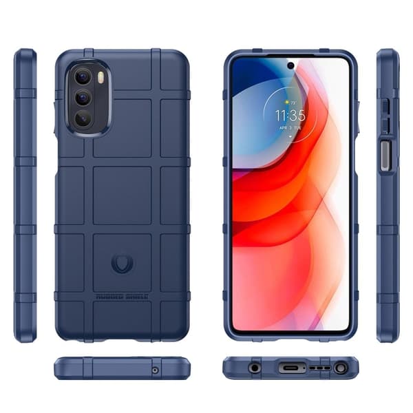 Rugged Shield Etui Motorola Moto G Stylus (2022) - Blå Blue
