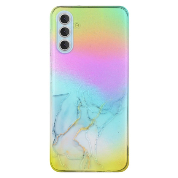 Marble design Samsung Galaxy S24 kotelot - Harmaa Multicolor