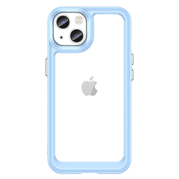 iPhone 13 smart telefonskal i akryl - Baby Blå Blå