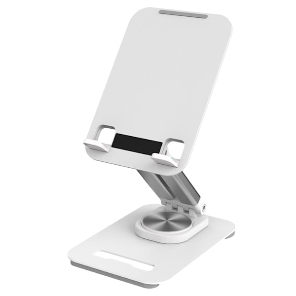 Universal 360 graders telefonholder til skrivebordet - Hvid White