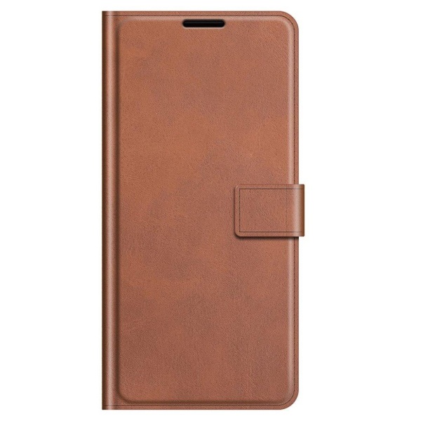 Lompakko Nahkakotelo For Motorola Moto G Stylus 5G - Ruskea Brown