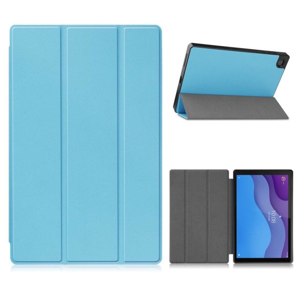 Lenovo Tab M10 HD Gen 2 litchi leather case - Sky Blue Blue