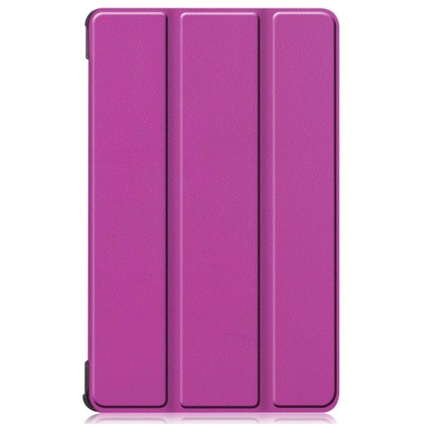 Lenovo Tab M8 simple tri-fold leather flip case - Purple Lila