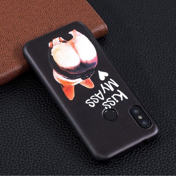 Imagine Xiaomi Mi A2 Lite deksel - Kiss My Ass Multicolor