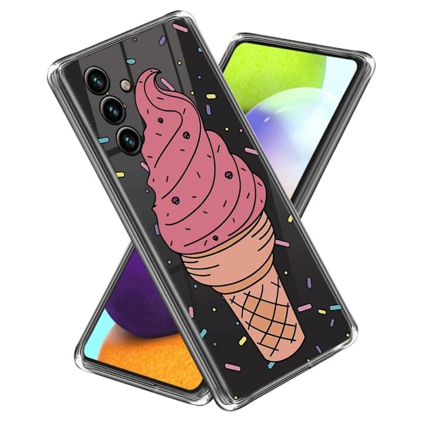 Deco Samsung Galaxy A34 5G skal - Glass Rosa