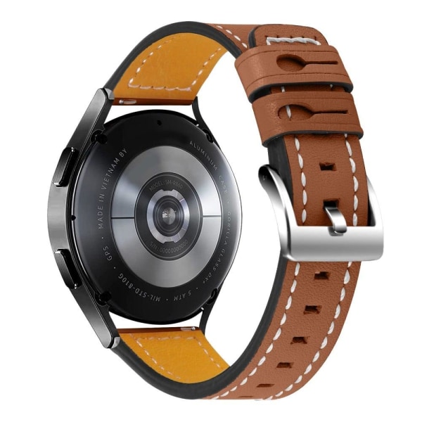 Garmin Vivomove 3 -kellon nahkaranneke - Ruskea Brown