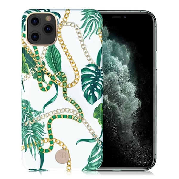 Kingxbar iPhone 11 Pro Max luksus Swarovski etui - Grøn Green