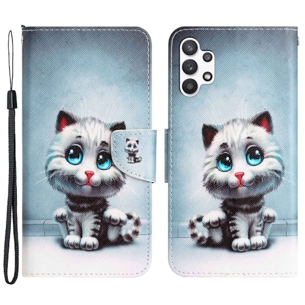 Wonderland Samsung Galaxy M32 5G / Samsung Galaxy A32 fodral -Blå Blå
