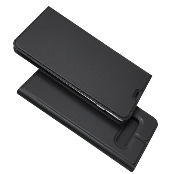 Samsung Galaxy s10 Plus Absorberende Skinnetui - Svart Black