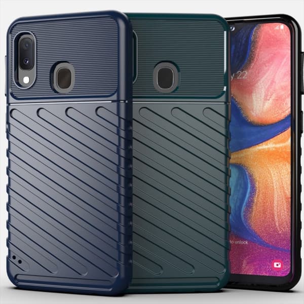 Thunder Samsung Galaxy A20e cover – Sort Black