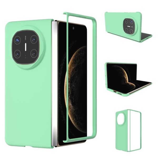 Huawei Mate X6 Fodral Skin-Touch Texture Hard Stöttålig vikbart mobilskal - Ljusgrön Grön