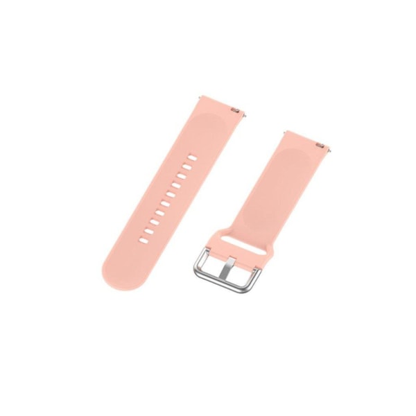 Yksinkertainen silikoninen ranneke Samsung Galaxy Watch 4 -kelloon - Pinkki Pink