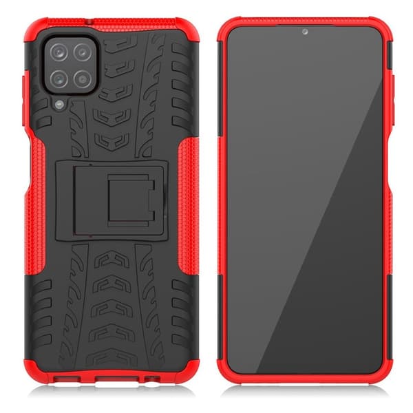 Offroad Samsung Galaxy A12 5G skal - Röd Röd