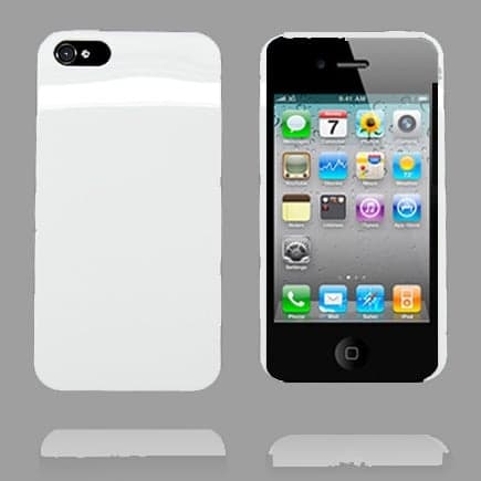 Hard Shell (Valkoinen) iPhone 5 Suojakuori White