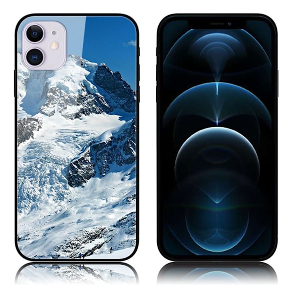 Fantasy iPhone 12 Pro / iPhone 12 skal - Snöberg Vit