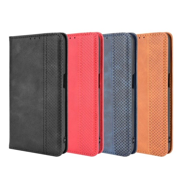 Bofink Vintage läder Oppo A53s 5G / Oppo A55 fodral - Svart Svart