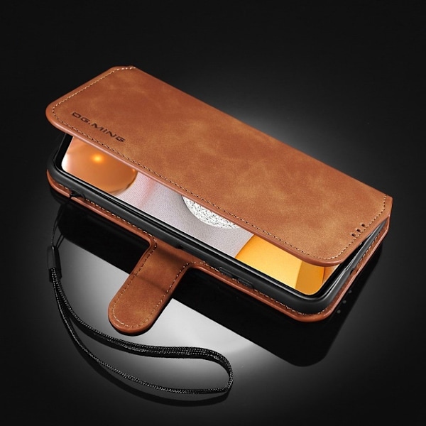 DG.MING Samsung Galaxy A42 5G Retro etui - brun Brown