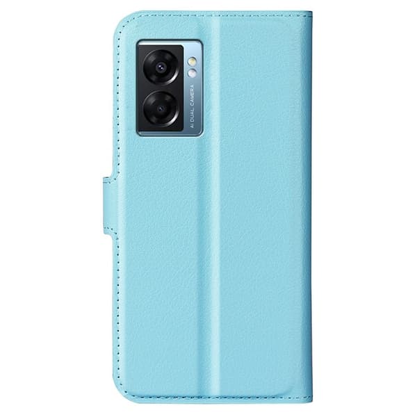 Classic Oppo A57 (2022) flip kuoret - Sininen Blue