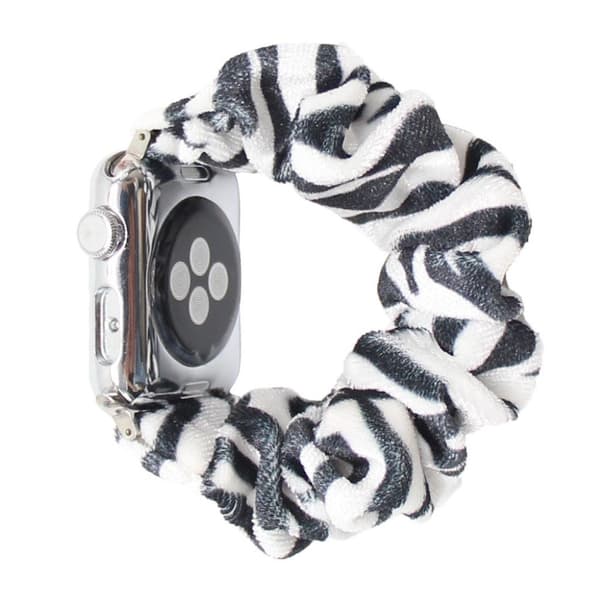Apple Watch Series 6 / 5 40mm pulserende hårbåndsarmbånd - Sort / Sort Black