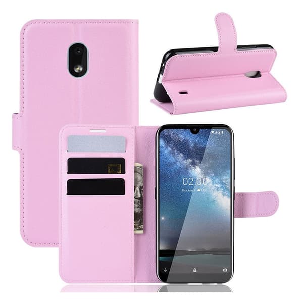 Classic Nokia 2.2 fodral - Rosa Rosa