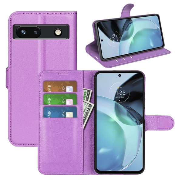 Classic Google Pixel 7a Flippetui - Lilla Purple